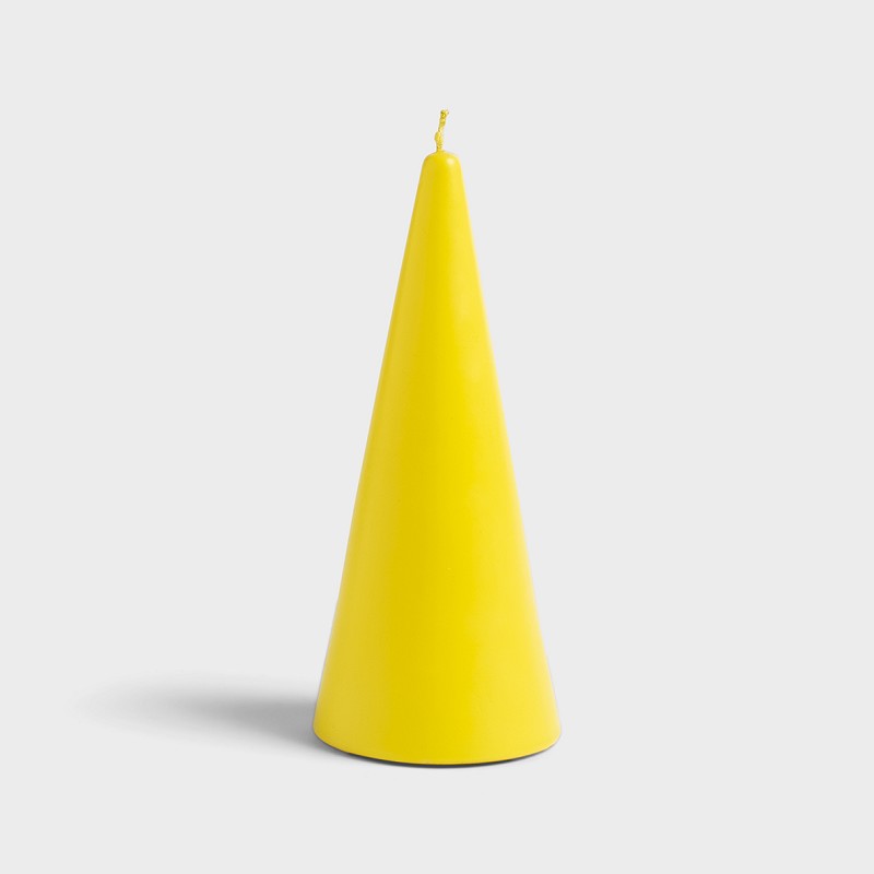 Candle cone yellow small