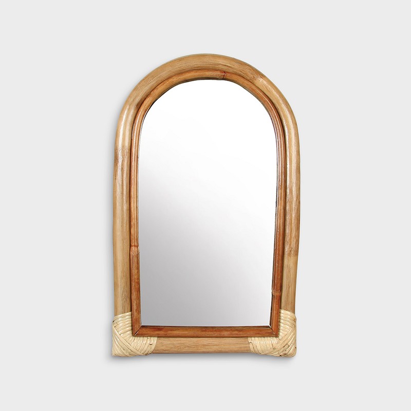 Mirror Bamboo Arch Large Mirrors Klevering Ws Mirror Bamboo Arch Large Mirrors